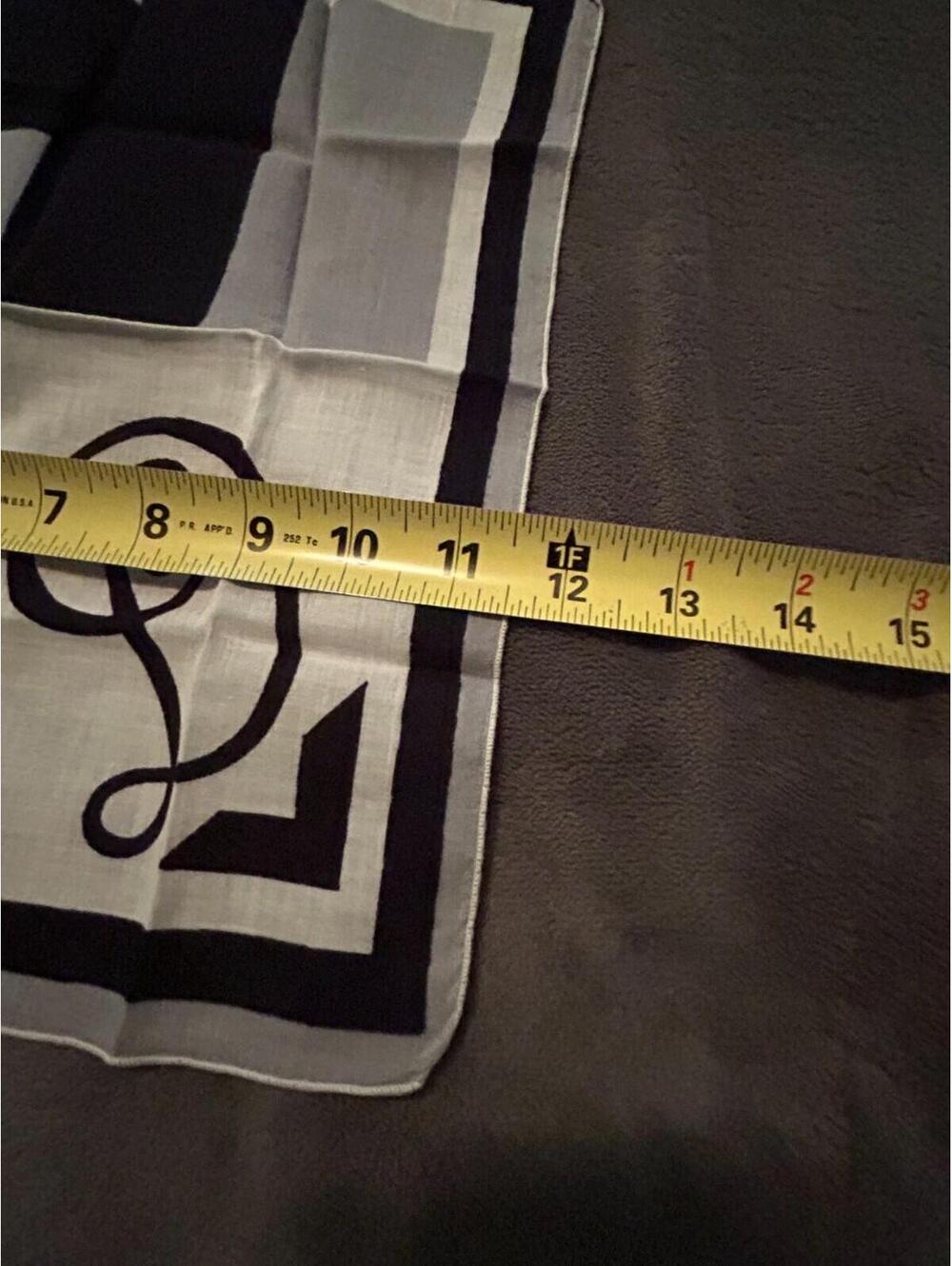 Vintage Initial D Handkerchief - Pre-owned - Picture 3 of 3